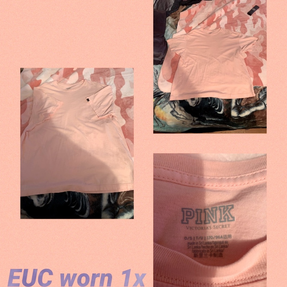 Pink O/S tee